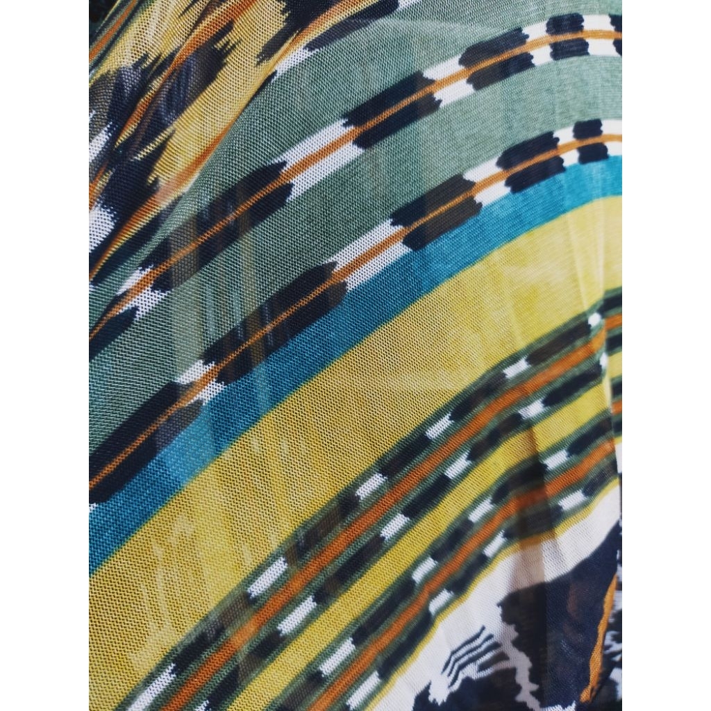 tile strech motif etnik/tile elastis