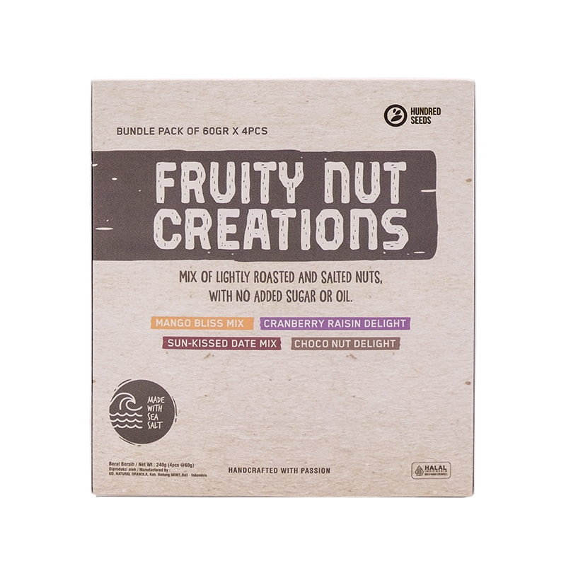 

Fruity Nut Creations Bundle Box - 60g