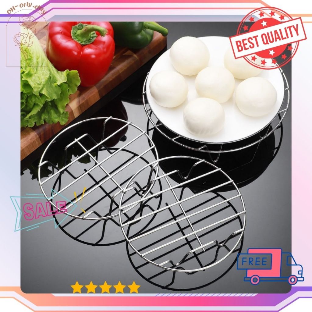 TATAKAN PANCI KUKUS MAKANAN STAINLESS STEEL / ALAS PANCI STAINLESS STEEL STEAM MAKANAN / Alas Kukus 