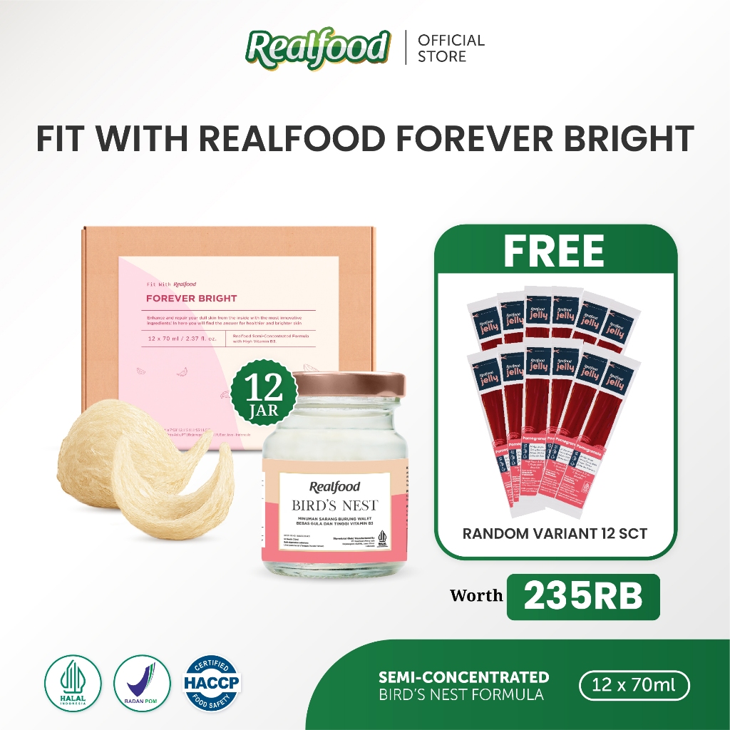 

Realfood Forever Bright Sarang Burung Walet