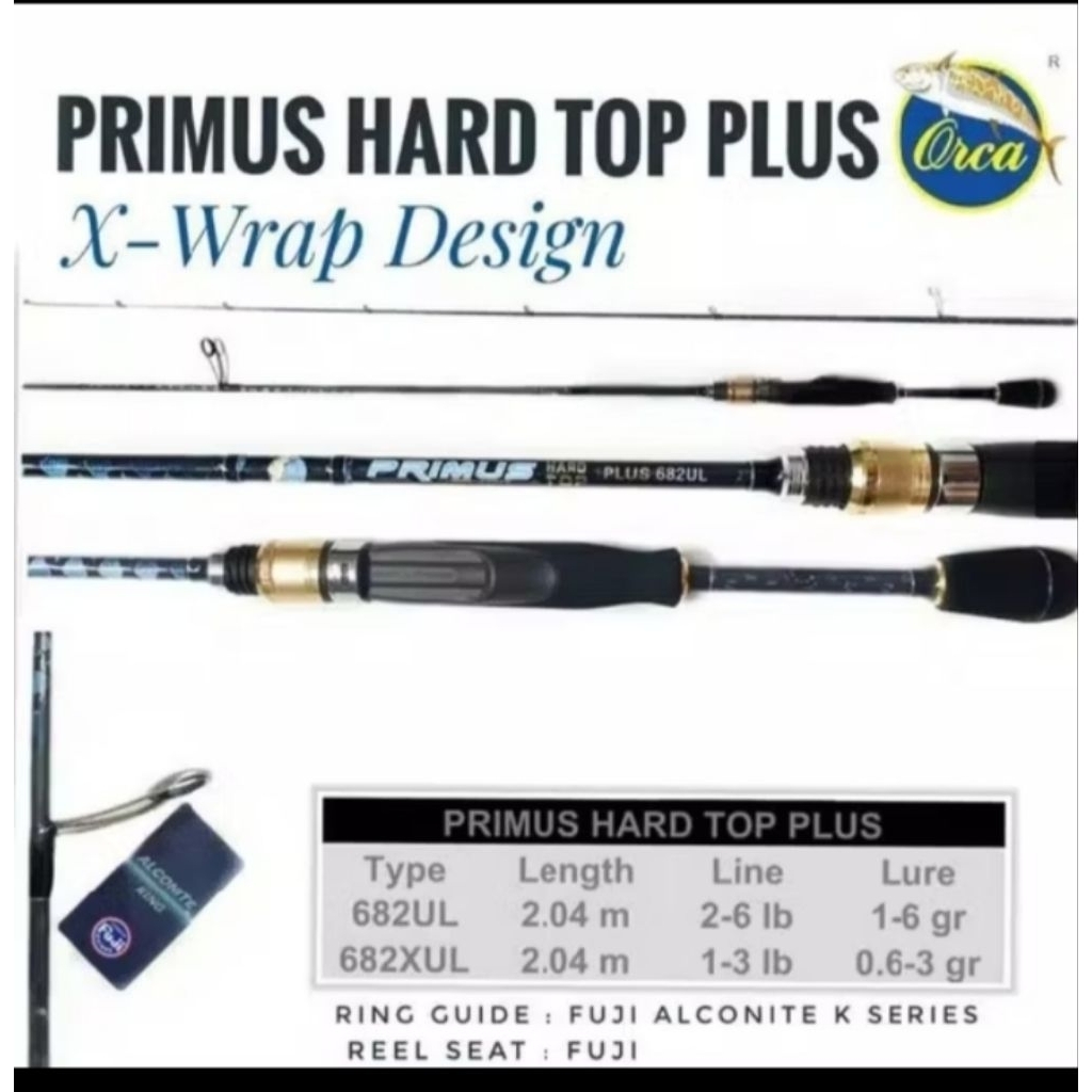 Joran UL Orca Primus Hard Top Plus 682UL 682 XUL