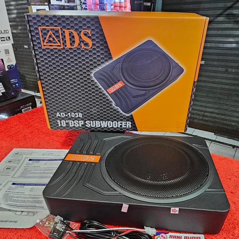 Subwoofer Kolong Aktif ADS AD-1038 Subwoofer 10 Inchi