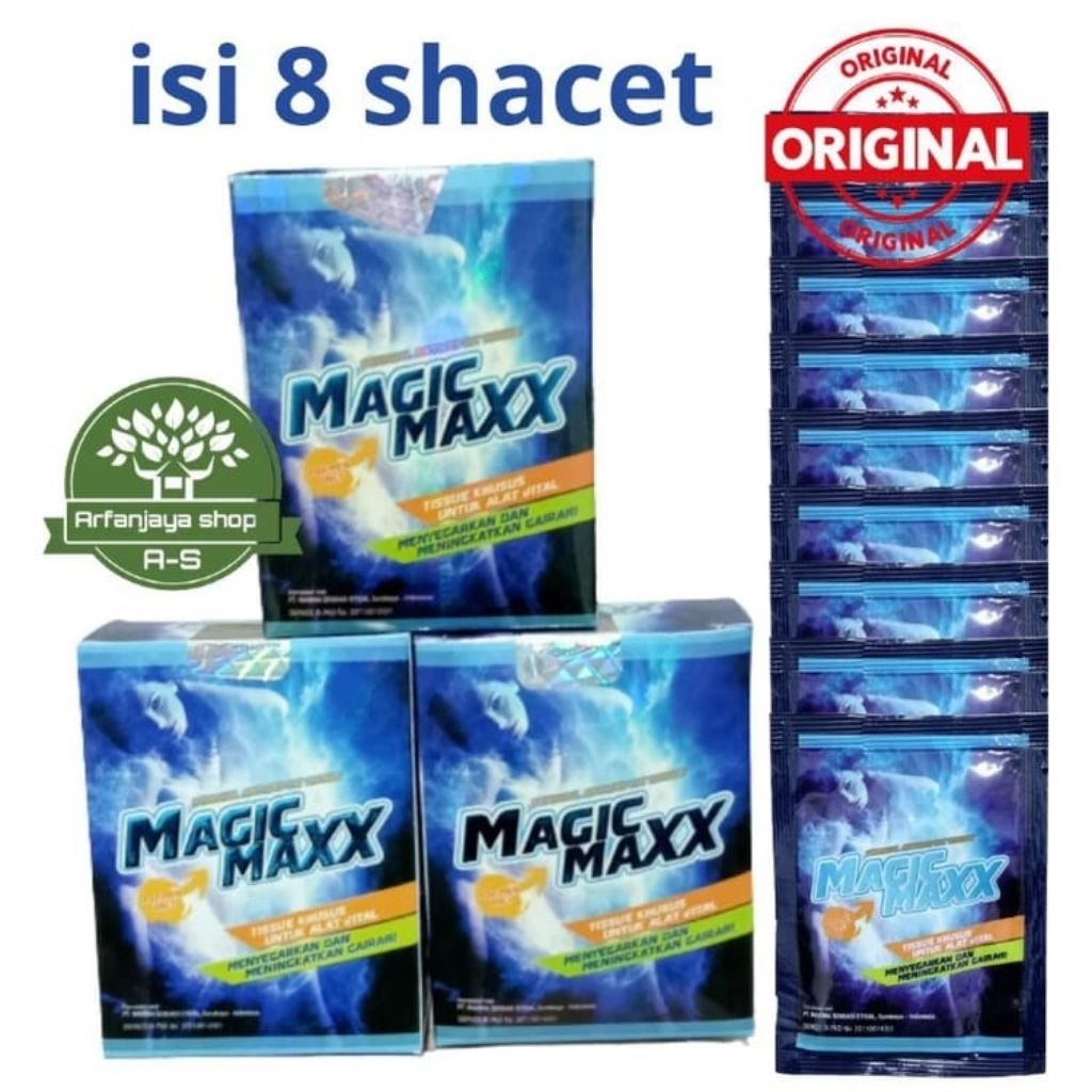 tisu megic max original