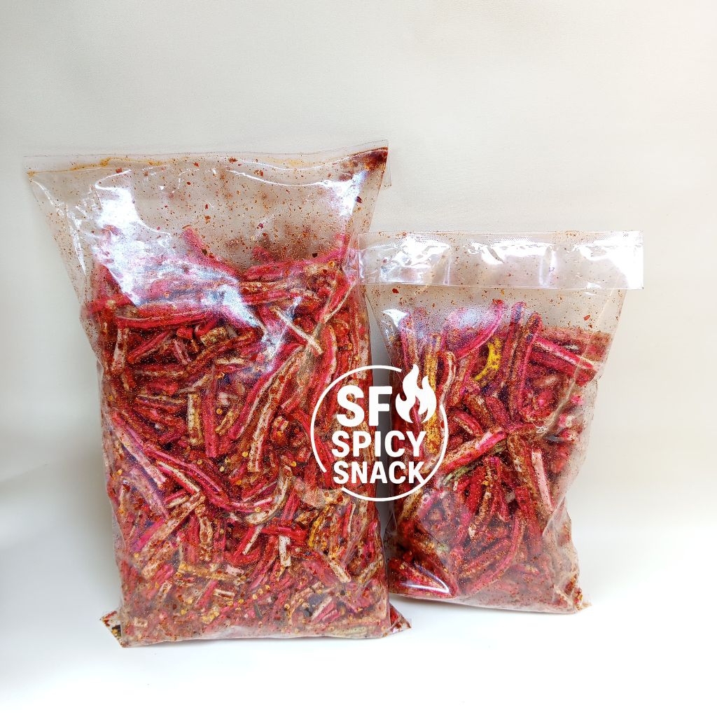 

SF seblak kerupuk beton pedas bumbu daun jeruk ukuran 1kg