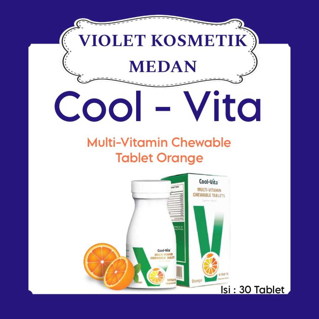 Coolvita MultiVitamin Chewable (Kunyah) - Penggemuk Badan