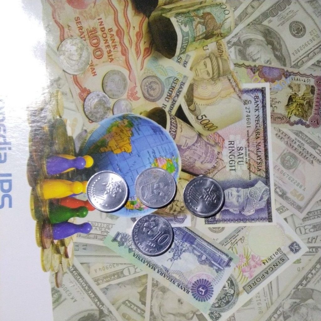 koin 10 sen Malaysia tahun random