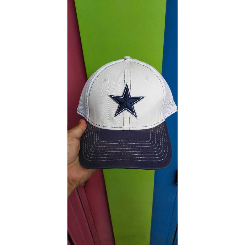 Topi second build up logo bintang