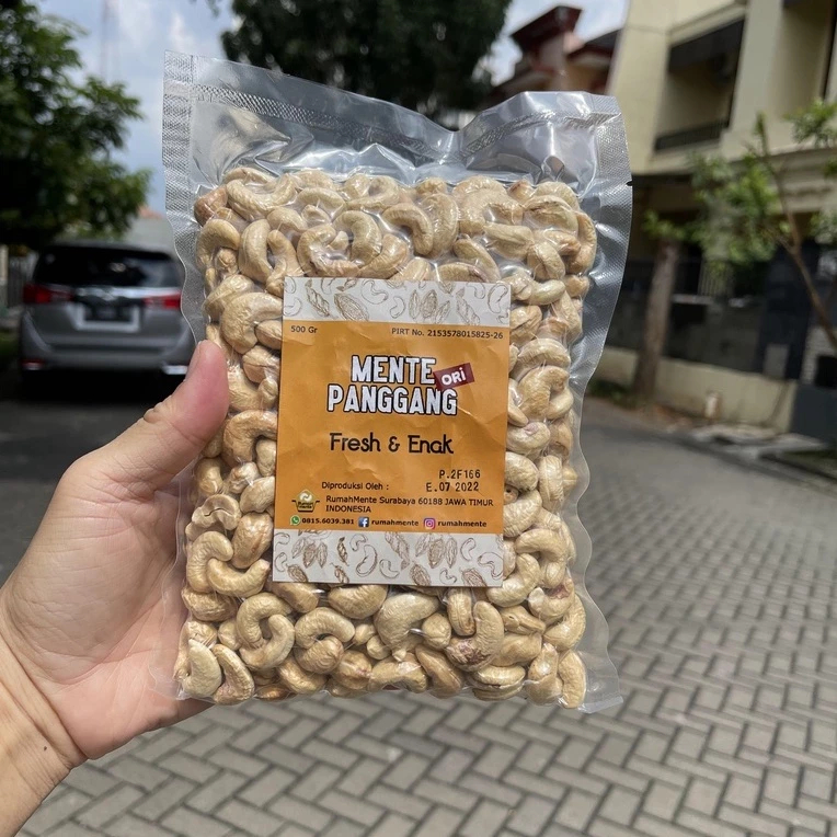

Kacang Mete Panggang Original Tanpa Minyak – Kacang Mede Renyah Sehat Non MSG Vegan Friendly