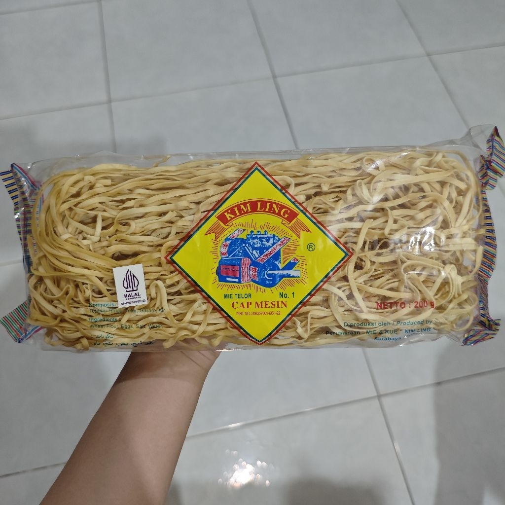 

Jastip mie telur gepeng kecil 200gram