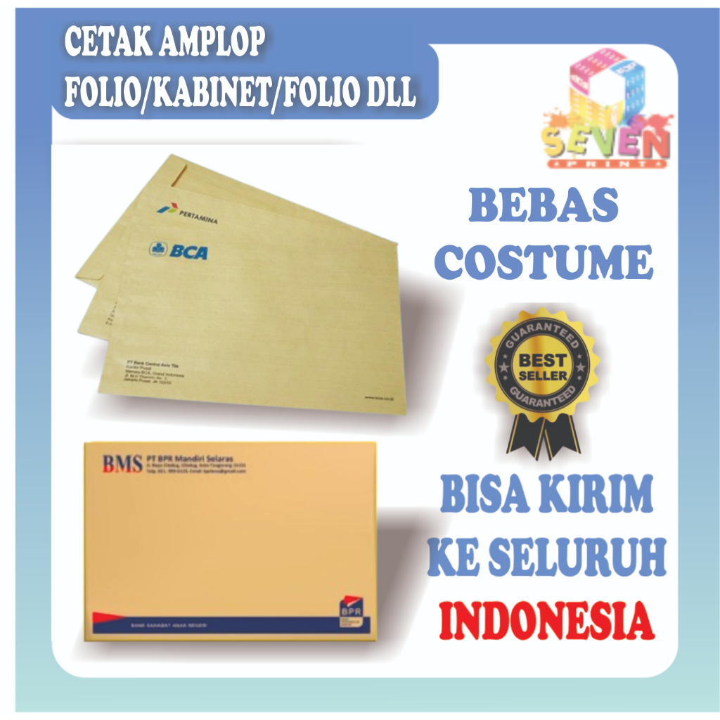 

AMPLOP SURAT | FOLIO | A4