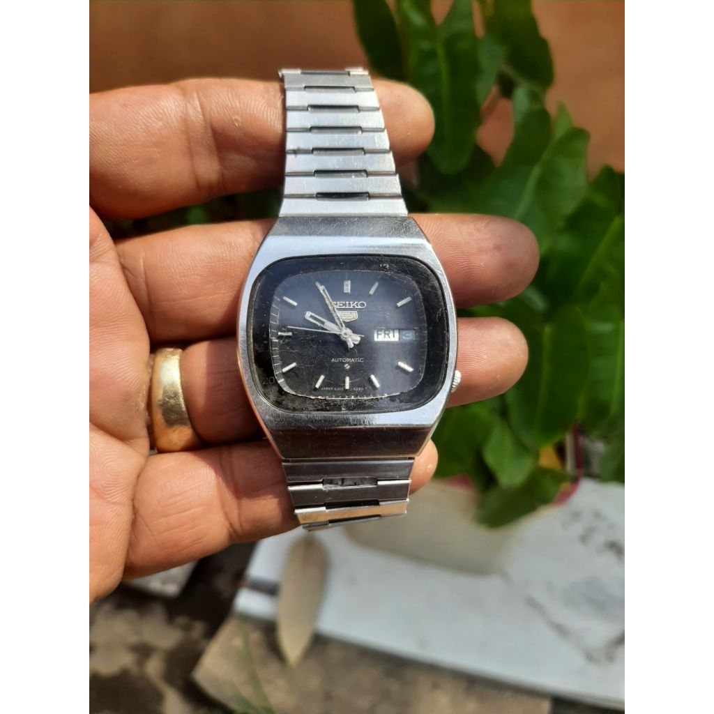 SEIKO 5 KOTAK AUTOMATIC, JANTANGAN LAWAS CLASSIC ORI  MADE IN JAPAN