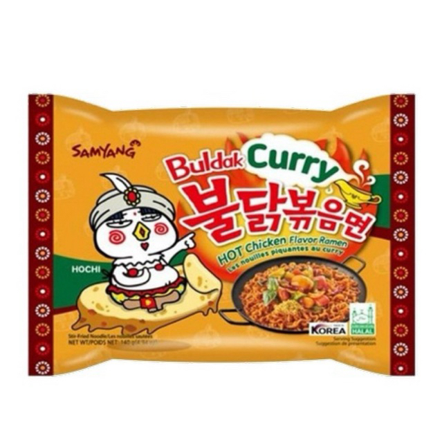 

Samyang Buldak Curry Hot Chicken Flavored Ramen 140gr