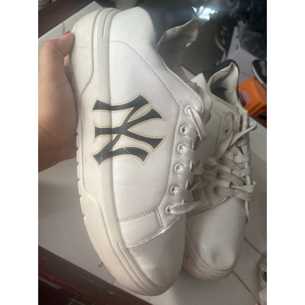 sepatu sneakers MLB ny Korea fashion 100% bisa cod