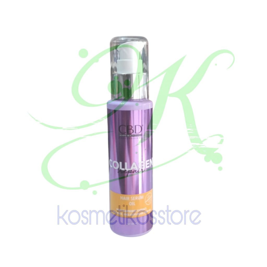 CBD Collagen Repair Hair Serum Oil 100 ml / CBD Serum Collagen