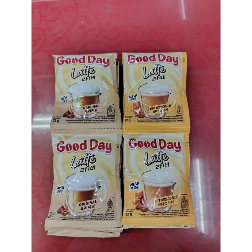 

Good Day Latte Kemasan Renteng 22 g