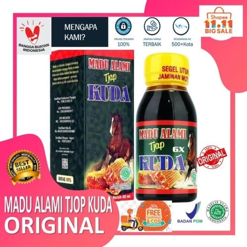 

Madu Super tjap Penambah Stamina Pria Kuat Keras Tahan Lama Original Asli