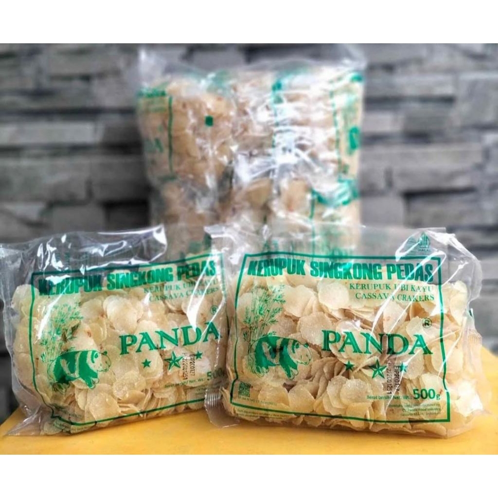 

Krupuk singkong pedas 500gram*✓1 pack