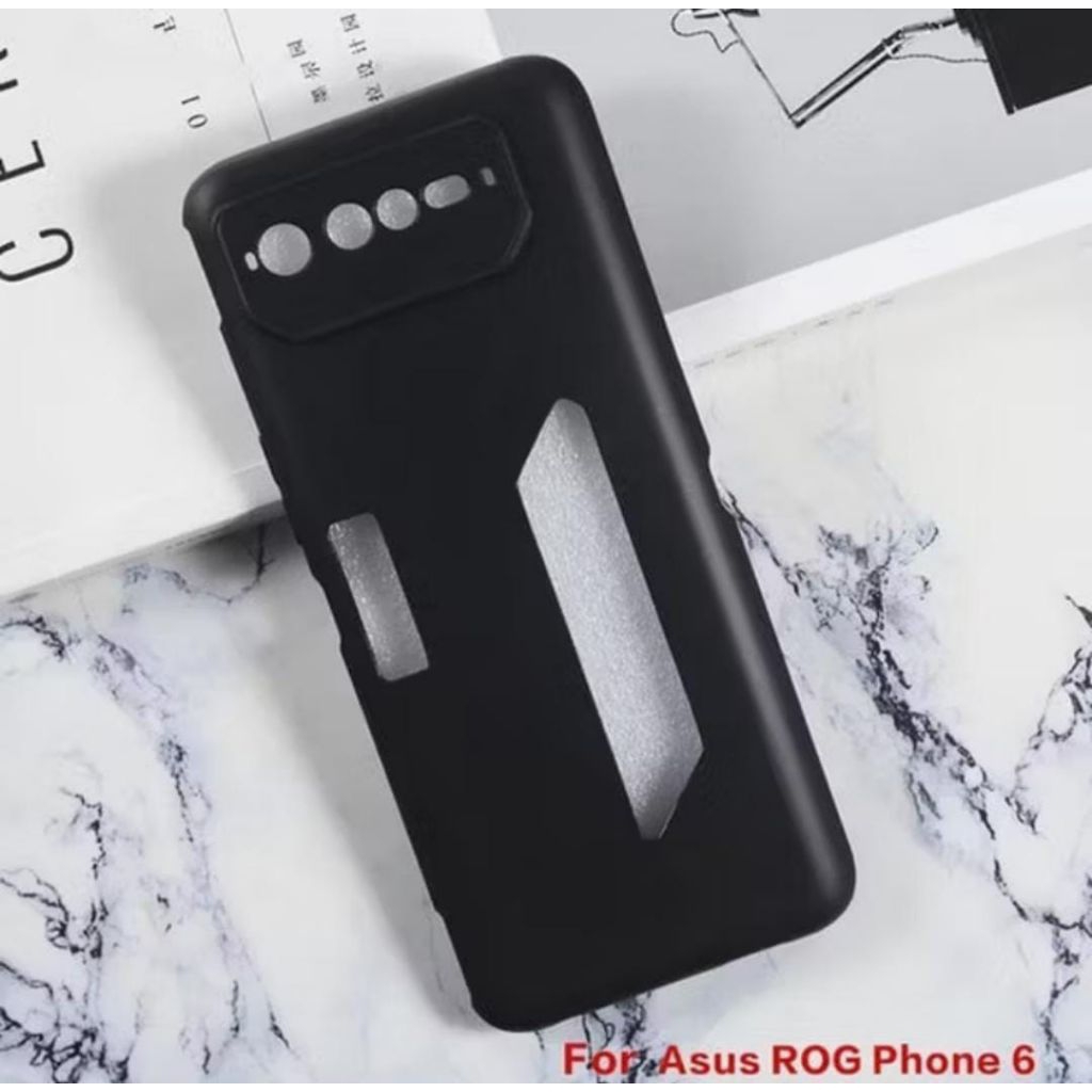 CASING BLACK MATTE PREMIUM Asus ROG PHONE 3 / ROG PHONE 5 / ROG PHONE 6 / ROG PHONE 7/ ROG PHONE 8