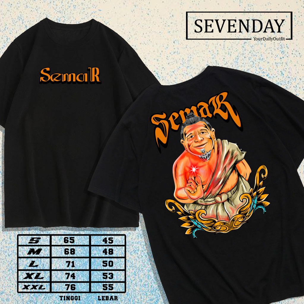 KAOS PEWAYANGAN MBAH SEMAR TSHIRT SEMAR KAOS WAYANG SEMAR COCOK UNTUK PRIA DAN WANITA