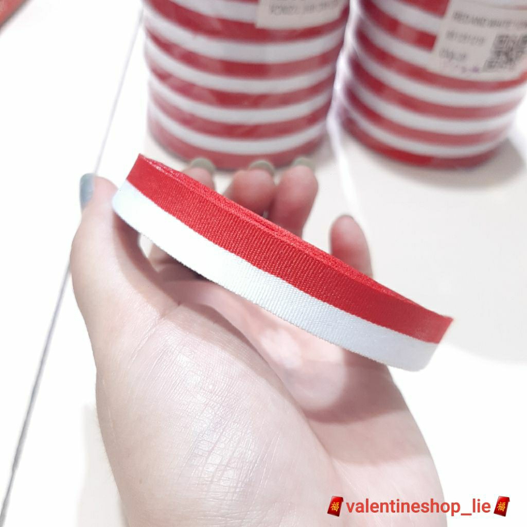 

pita merah putih 1/2 inch 17 agustus ( 1roll )
