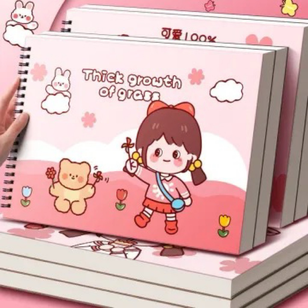 

HargaGrosir Buku Gambar A4 isi 50 Lembar Tebal 100gram Buku Menggambar Buku Sketsa Buku A4