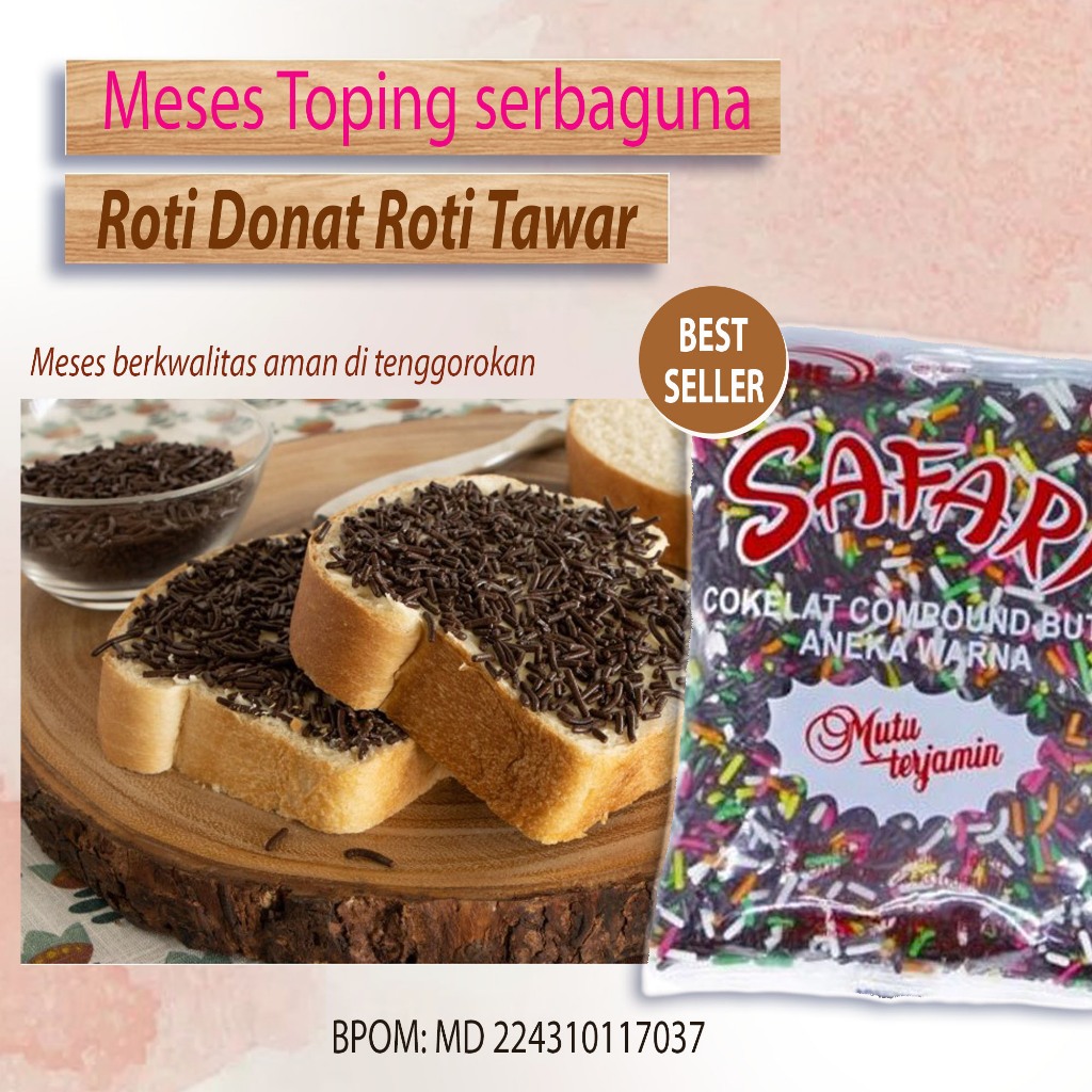 Toping Roti tawar donat Best seller Meses Toping serbaguna toping roti toping donat toping minuman s