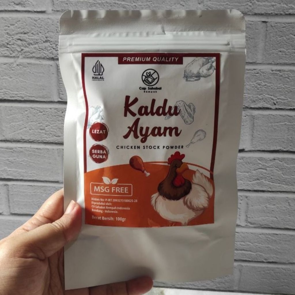 

Kaldu Ayam Non MSG 100gr - Nora Healthy Food