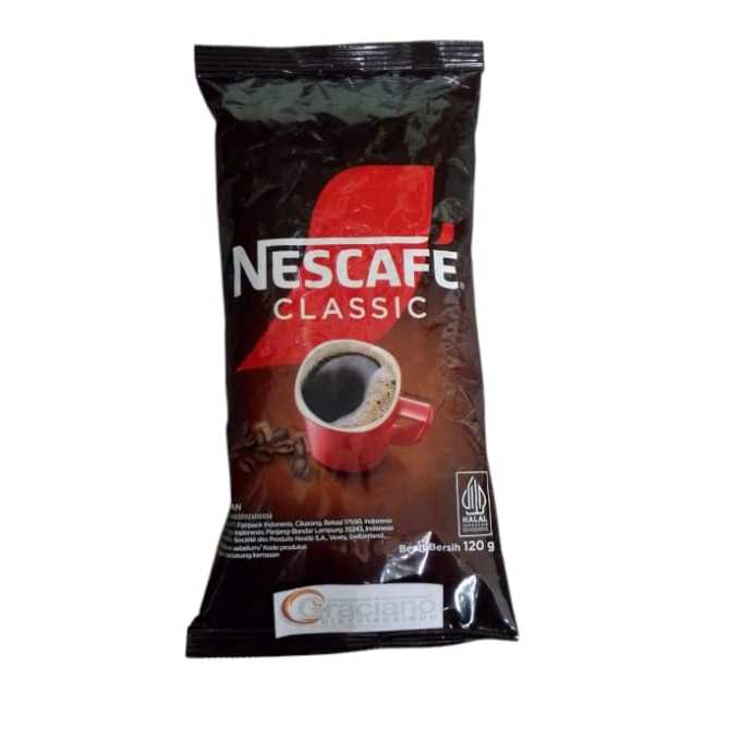 

Grosir nescafe classic vending 120gr per karton isi 48 terlaris
