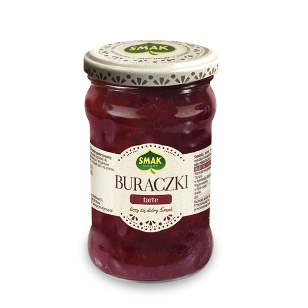 

SMAK BURACZKI GRATED BEET ROOT Beetroots Beets Root Acar Bot Parut Impor