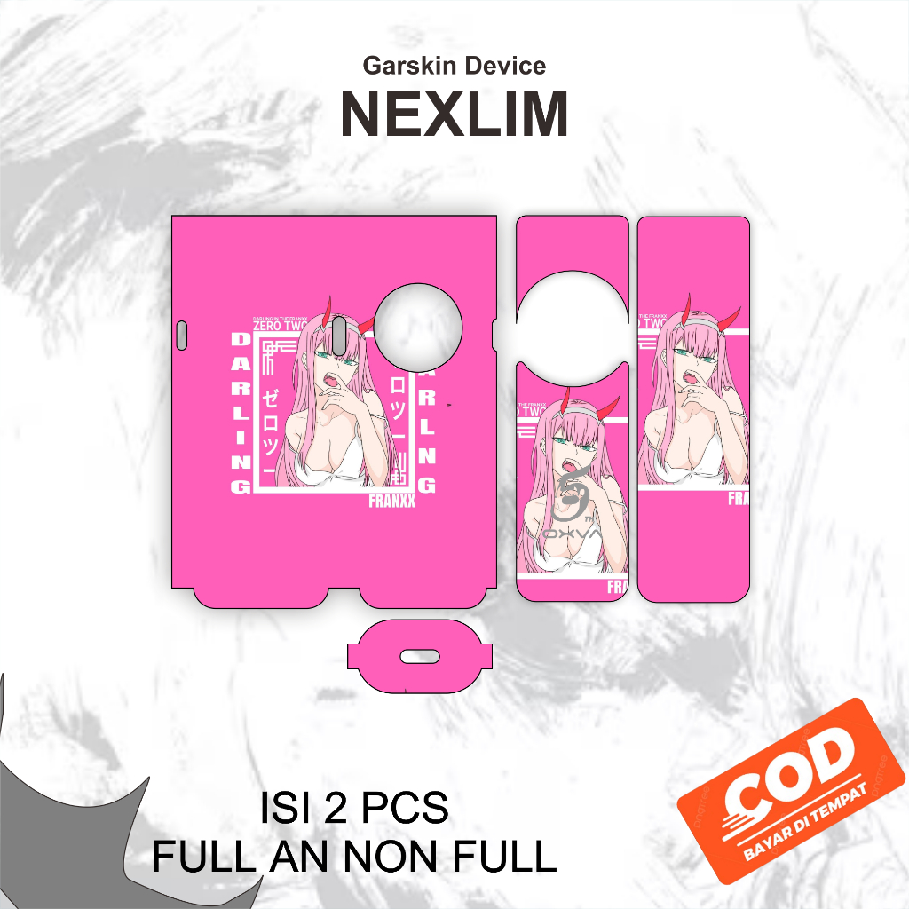 

Garskin Stiker pelindung NNexlim isi 2 pcs stiker bisa custom bisa cod