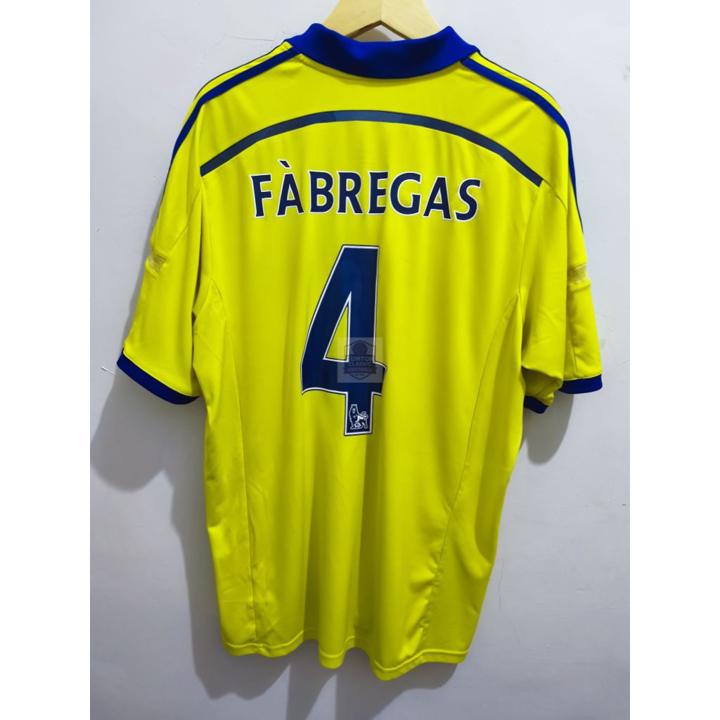 Jersey Original Chelsea Big Size Away 2014/15 Fabregas