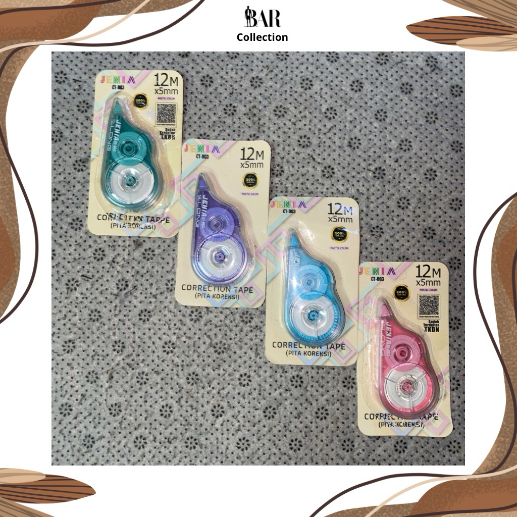 

Correction tape Jenia CT-002 12 M / Tip Ex Roll