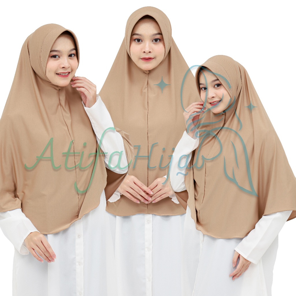 Bergo Hamidah Jumbo Jersey Ukuran XL