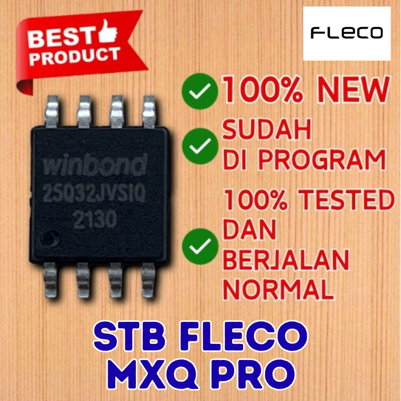 IC EEPROM STB FLECO MXQ PRO / IC EPROM SET TOP BOX TV DIGITAL F-LECO MXQ PRO