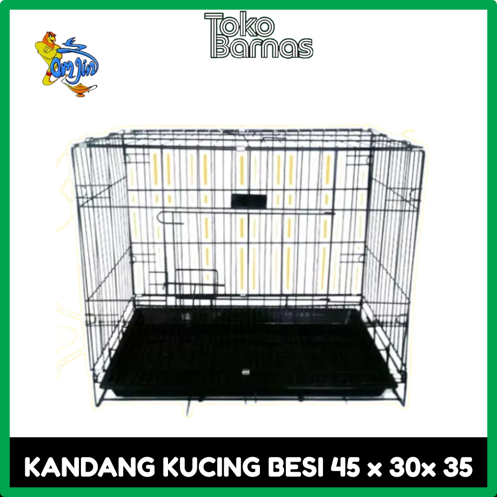 Kandang Kucing Kelinci 45 x 30 x 35 cm merek OMJIN - KIRIM LANGSUNG OJOL