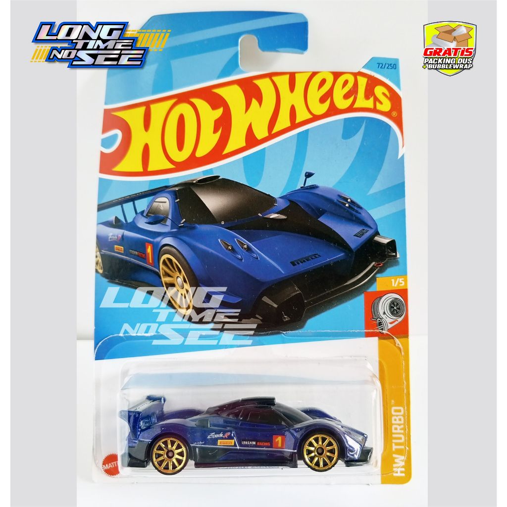 Hot Wheels Pagani Zonda R Biru