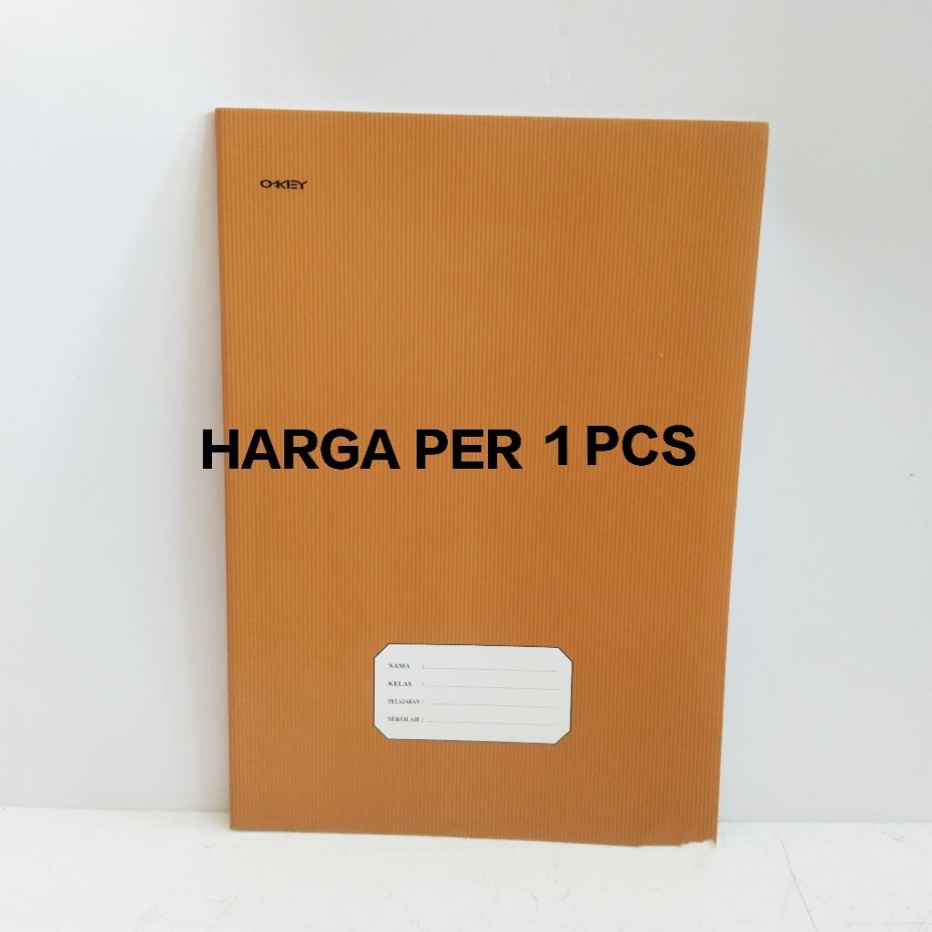 

1 Pcs Buku Tulis Cover Coklat 50 Lembar Ukuran Boxy