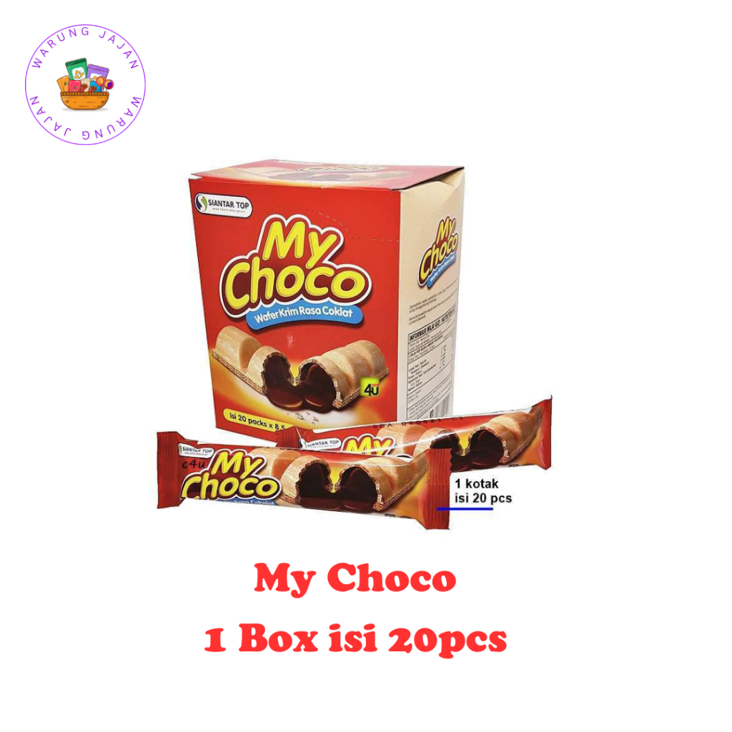 

My Choco Siantar Top - 1 Box isi 20 Pcs