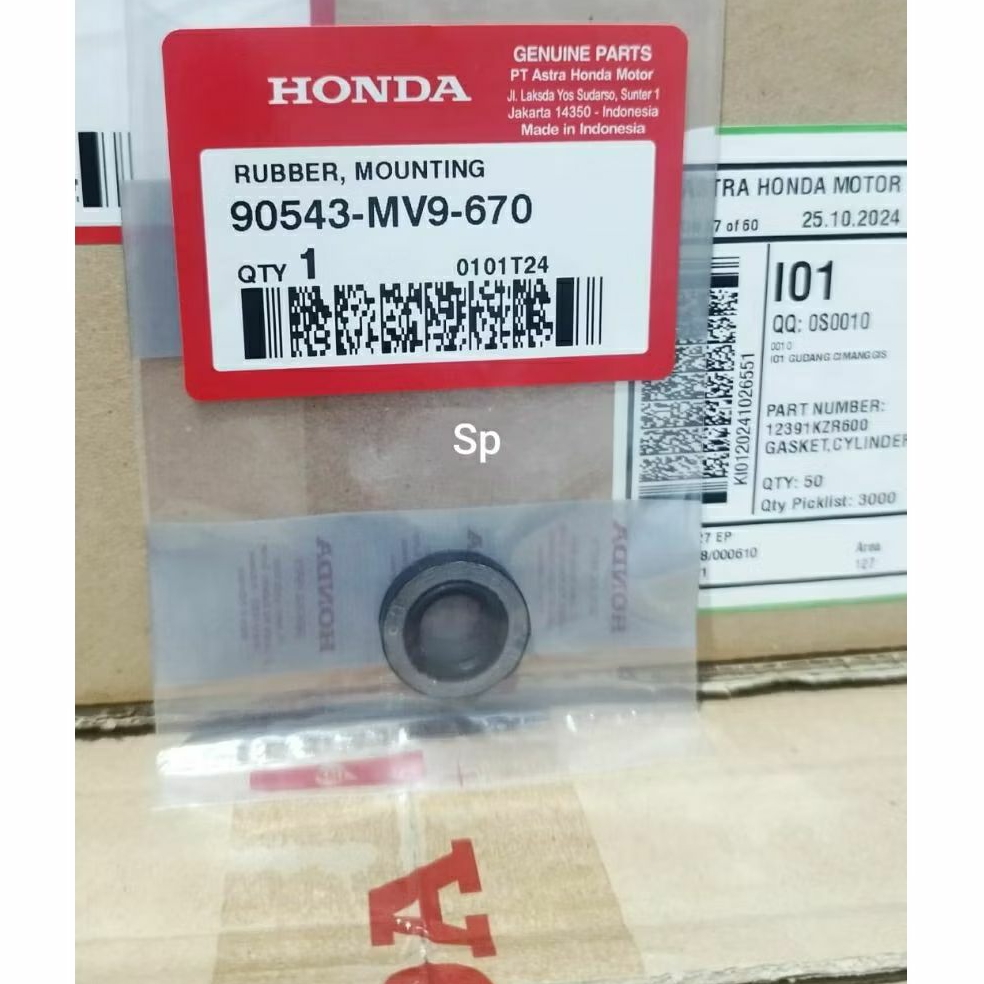 Seal Karet Baut Head Silinder Seal Up BeAT CB CBR Genio Revo Scoopy Sonic Vario 90543MV9670