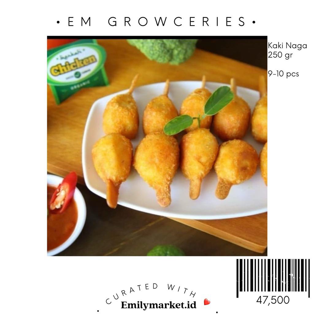 

Kaki Naga Drum Stick by Berkah Chicken