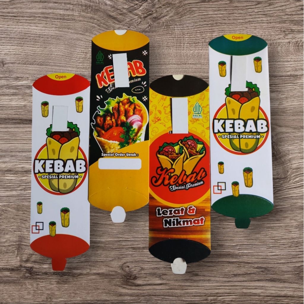 kotak kebab / wadah kebab