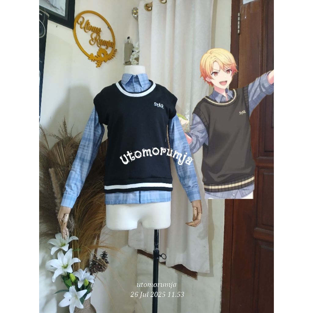 utomorumja kostum cosplay outfit ali tsukasa tenma