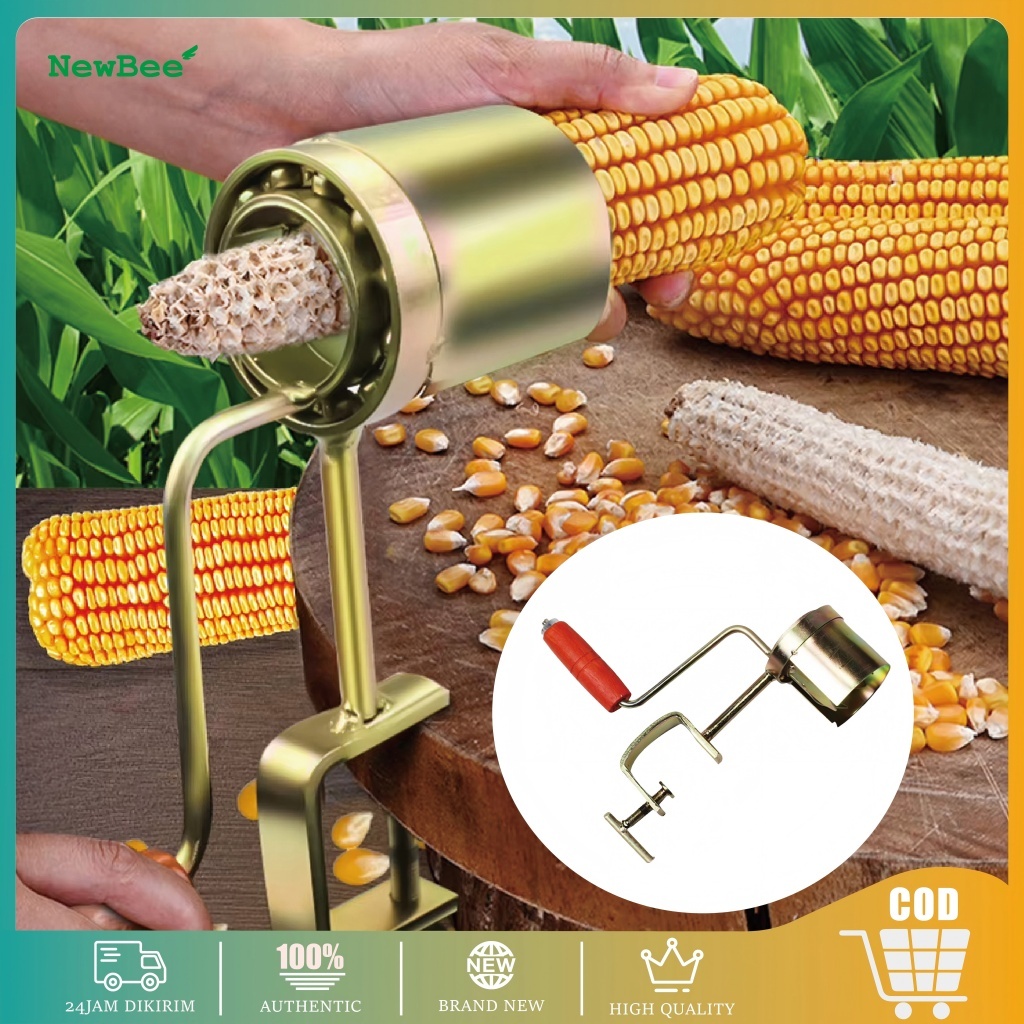 PROMO Alat Perontok Pemipil Jagung Kering Manual Hand Crank Perontok Pengupas Jagung Alat Pipil Jagu