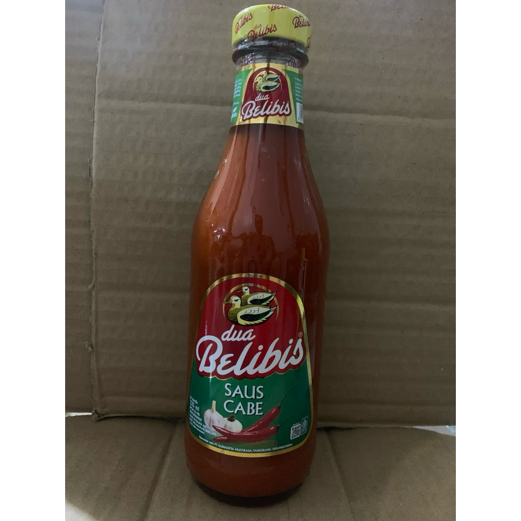 

saos cabe dua belibis 335 ml (exp:Feb 27)