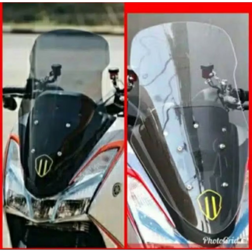 WINDSHIELD LEXI 125 VISOR LEXI 125 OLD TEBAL 4MILI