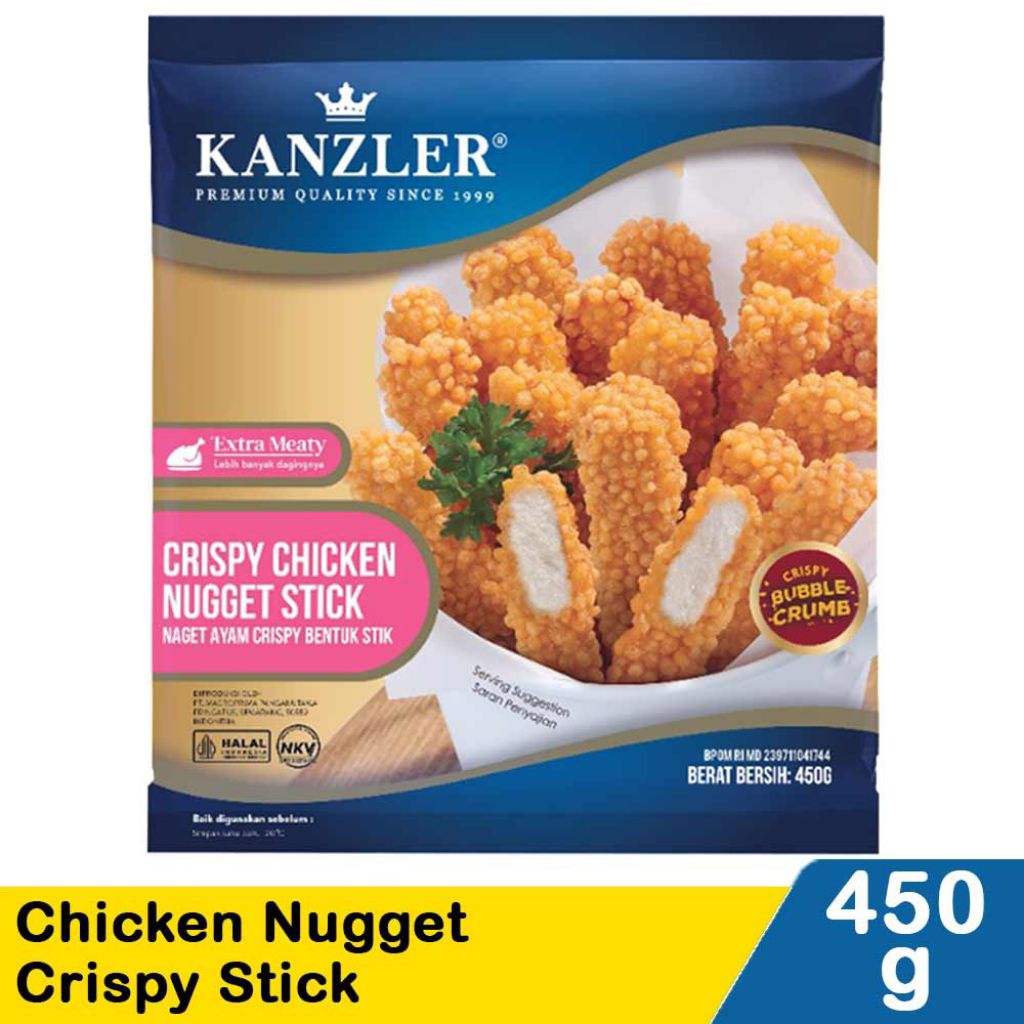 

Chicken Nugget Crispy Stick 450 gr