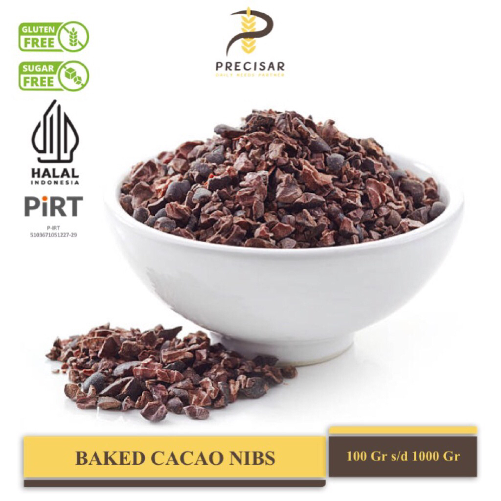 

Kakao Nibs Panggang / Baked Cacao Nibs (Freshly Roasted) - Natural | Organic | Vegan | NON-GMO