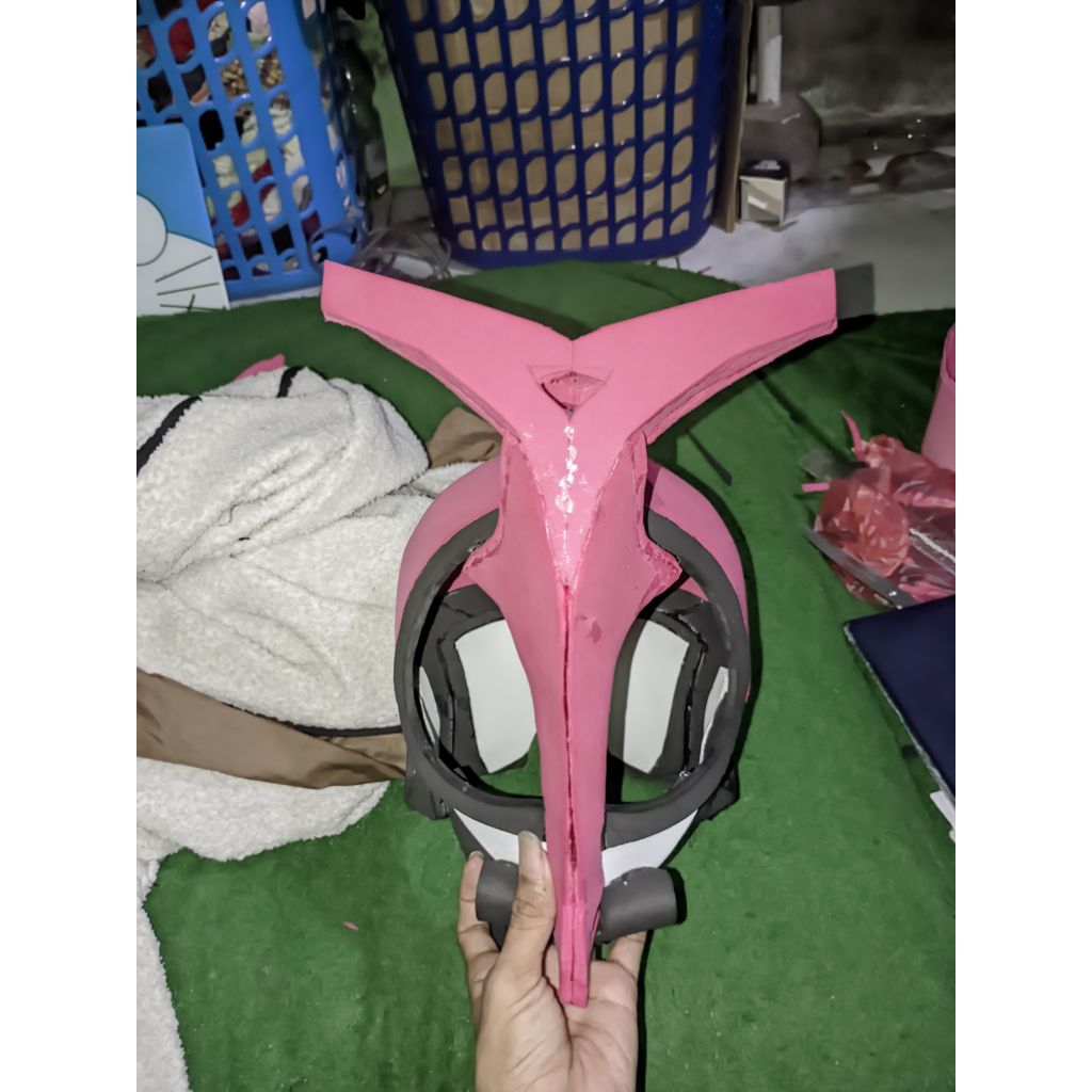 helmet kamenrider Kabuto Eva foam/busa ati (mentahan)