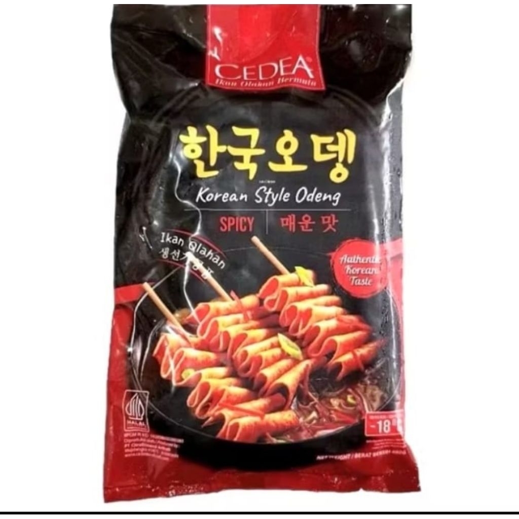 

Cedea Korean Style Odeng Spicy 480g