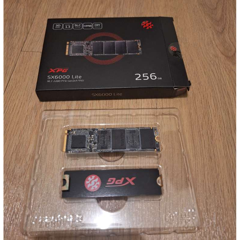 SSD Adata XPG SX6000 Lite 256 GB (bekas pakai)